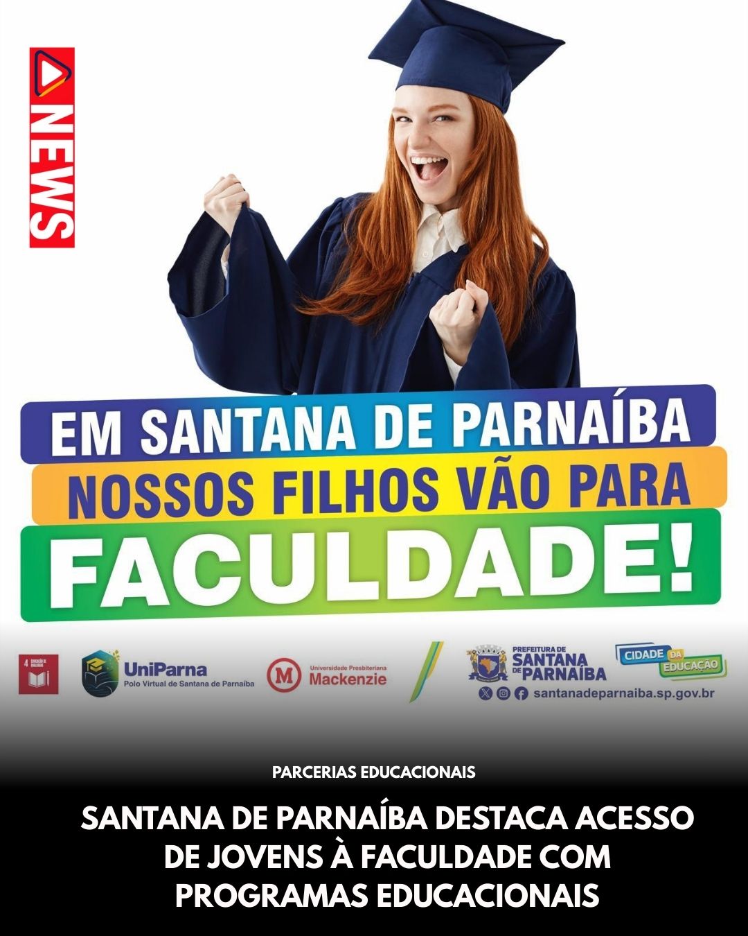 Programas educacionais e parcerias com universidades incentivam estudantes a ingressar no ensino superior.