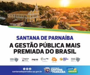 Santana de Parnaíba se destaca em premiações nacionais de gestão pública