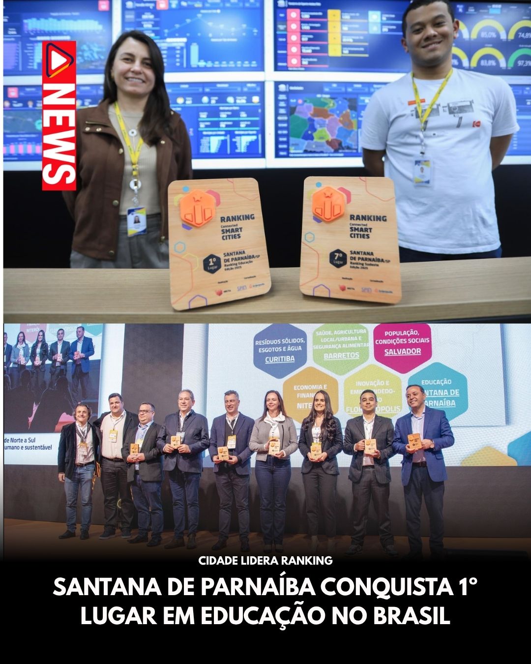 antana de Parnaíba é 1º em educação e destaque nacional